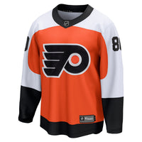 Dan Vladar Philadelphia Flyers Hockey Jersey, Orange Breakaway Sportswear Jersey Shirt, Long Sleeve Hockey Sweater Jersey, Casual Gift for Men
