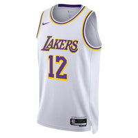 Jake LaRavia Los Angeles Lakers Basketball Jersey, White Swingman Sportswear Jersey Shirt, Sleeveless Athletic Tank Jersey, Casual Gift for Men