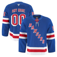 New York Rangers Hockey Jersey, Royal Authentic Sportswear Jersey Shirt, Long Sleeve Hockey Sweater Jersey, Casual Gift for Men, Style 202056752