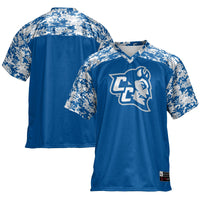 Central Connecticut State Blue Devils Football Jersey, Sportswear Jersey Shirt, Lightweight Breathable Athletic Jersey, Casual Gift for Men