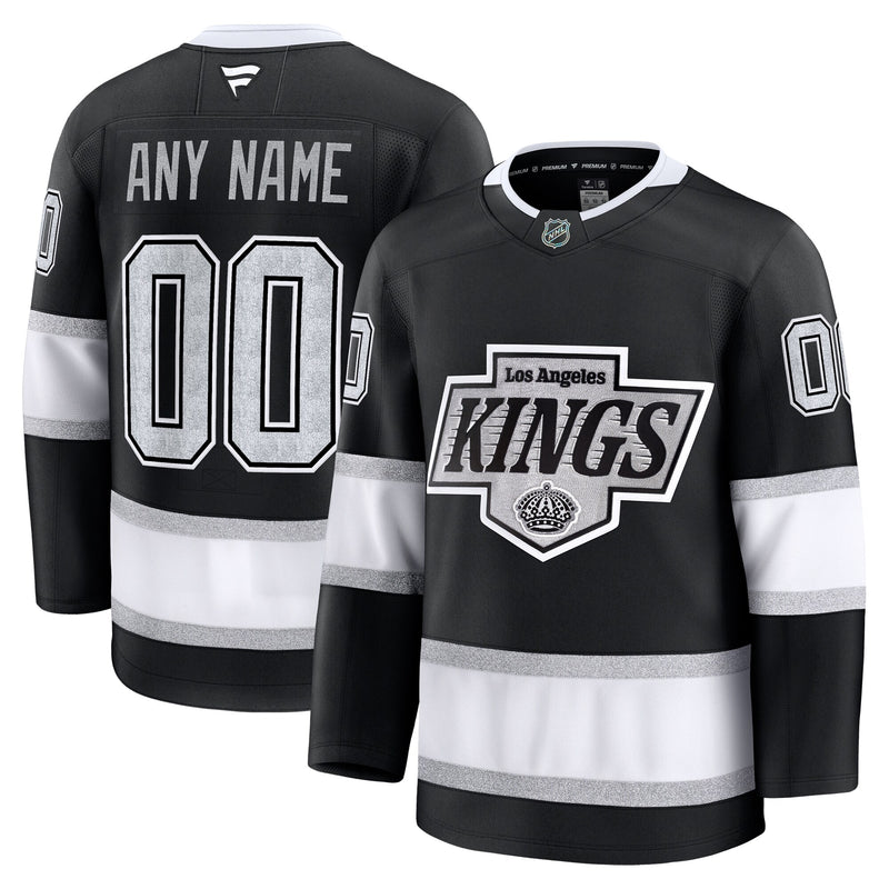 Los Angeles Kings Hockey Jersey, Black Premium Sportswear Jersey Shirt, Long Sleeve Hockey Sweater Jersey, Casual Gift for Men, Style 202055703