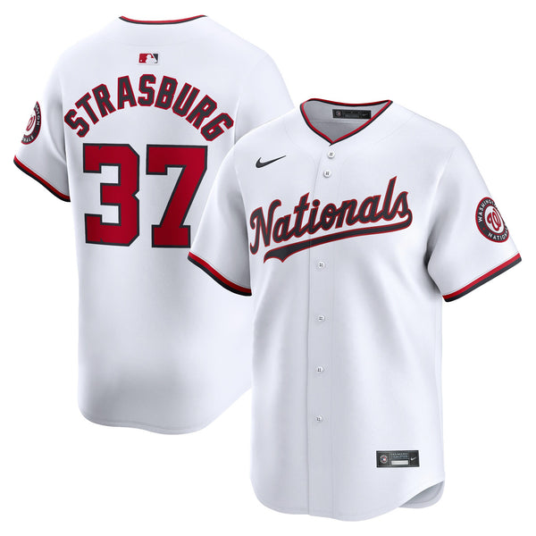 Washington Nationals Stephen Strasburg White Home Limited Player Jersey