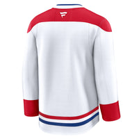 Montreal Canadiens Hockey Jersey, White Premium Sportswear Jersey Shirt, Long Sleeve Hockey Sweater Jersey, Casual Gift for Men, Style 202015700
