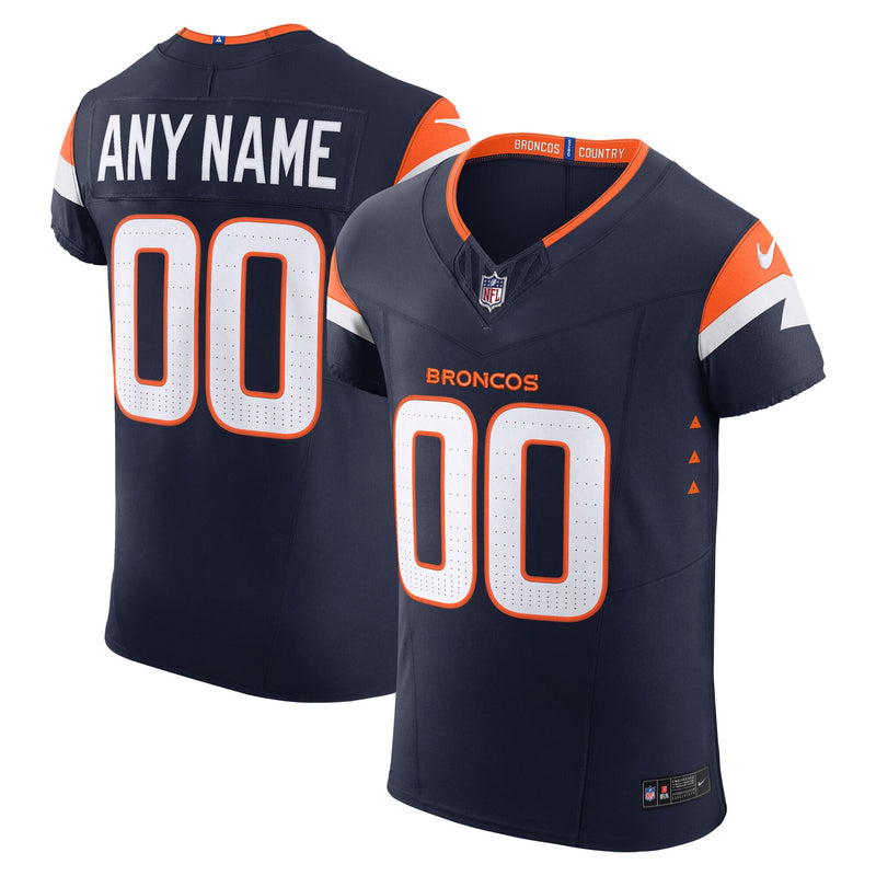 Denver Broncos Football Jersey, Navy Elite Alternate Sportswear Jersey Shirt, Lightweight Breathable Athletic Jersey, Casual Gift for Men