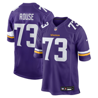 Walter Rouse Minnesota Vikings Football Jersey, Purple Game Sportswear Jersey Shirt, Lightweight Breathable Athletic Jersey, Casual Gift for Men