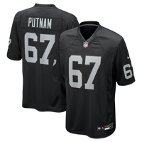 Will Putnam Las Vegas Raiders Football Jersey, Black Game Sportswear Jersey Shirt, Lightweight Breathable Athletic Jersey, Casual Gift for Men