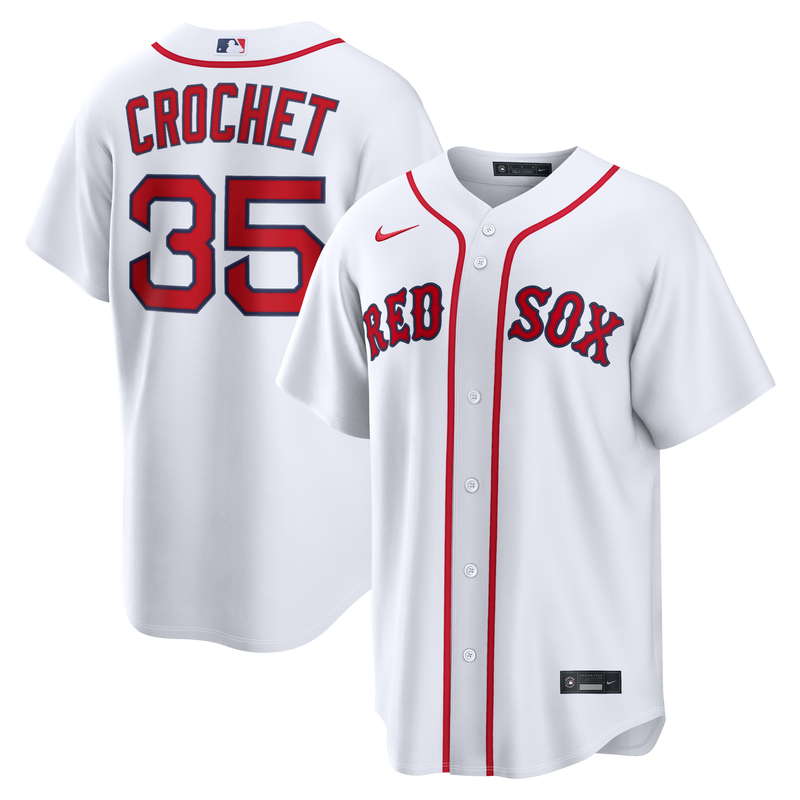 Garrett Crochet Boston Red Sox Baseball Jersey, Sportswear Jersey Shirt, Lightweight Athletic Jersey, Casual Gift for Men, Style 2001728422