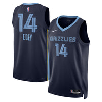 Zach Edey Memphis Grizzlies Basketball Jersey, Navy Swingman Sportswear Jersey Shirt, Sleeveless Athletic Tank Jersey, Casual Gift for Men