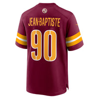 Javontae Jean-Baptiste Washington Commanders Football Jersey, Sportswear Jersey Shirt, Lightweight Athletic Jersey, Casual Gift for Men