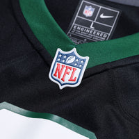 Breece Hall New York Jets Football Jersey, Black Game Sportswear Jersey Shirt, Lightweight Breathable Athletic Jersey, Casual Gift for Men