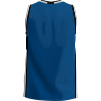 Broward Seahawks Basketball Jersey, Blue Lightweight Sportswear Jersey Shirt, Sleeveless Athletic Tank Jersey, Casual Gift for Men