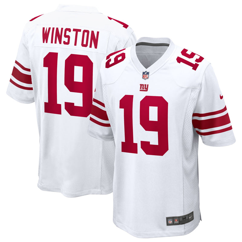 Jameis Winston New York Giants Football Jersey, White Game Sportswear Jersey Shirt, Lightweight Breathable Athletic Jersey, Casual Gift for Men