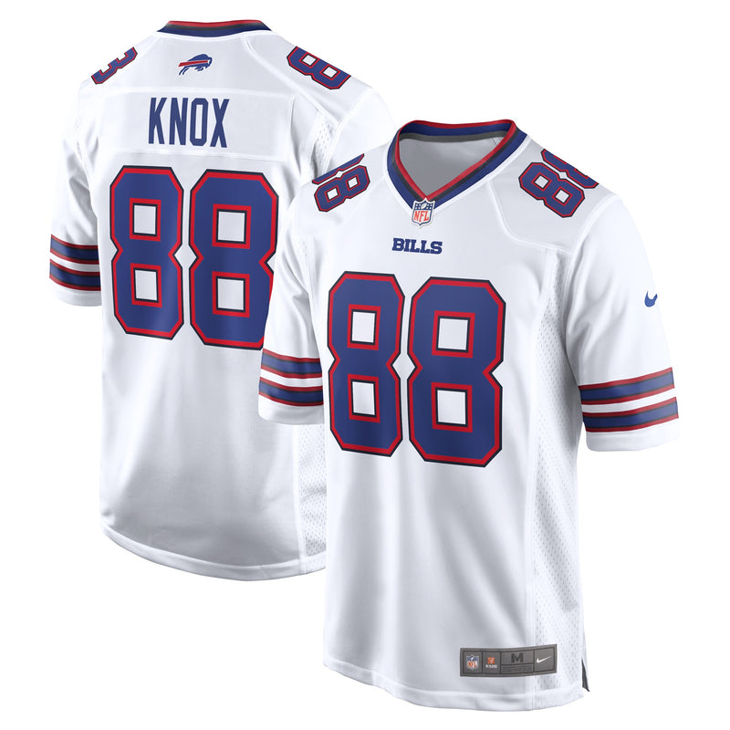 Dawson Knox Buffalo Bills Football Jersey, White Game Away Sportswear Jersey Shirt, Lightweight Breathable Athletic Jersey, Casual Gift for Men
