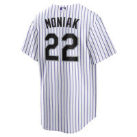 Mickey Moniak Colorado Rockies Baseball Jersey, White Sportswear Jersey Shirt, Lightweight Breathable Athletic Jersey, Casual Gift for Men