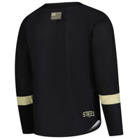Army Black Knights Hockey Jersey, Replica Sportswear Jersey Shirt, Long Sleeve Hockey Sweater Jersey, Casual Gift for Men