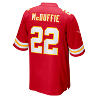 Trent McDuffie Kansas City Chiefs Football Jersey, Red Game Sportswear Jersey Shirt, Lightweight Breathable Athletic Jersey, Casual Gift for Men