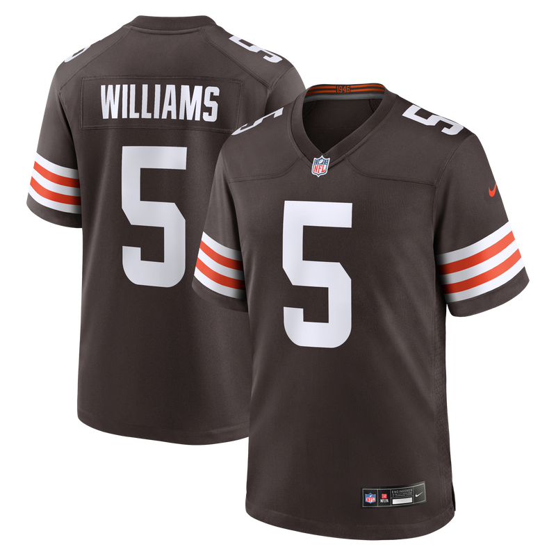 Quincy Williams Cleveland Browns Football Jersey, Brown Sportswear Jersey Shirt, Lightweight Breathable Athletic Jersey, Casual Gift for Men