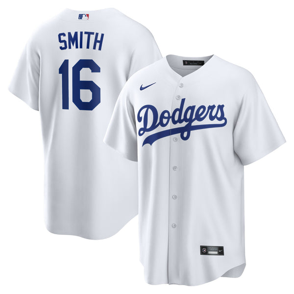 Los Angeles Dodgers Will Smith White Home Replica Jersey