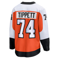 Owen Tippett Philadelphia Flyers Hockey Jersey, Orange Breakaway Sportswear Jersey Shirt, Long Sleeve Hockey Sweater Jersey, Casual Gift for Men