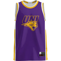 Northern Iowa Panthers Basketball Jersey, Purple Lightweight Sportswear Jersey Shirt, Sleeveless Athletic Tank Jersey, Casual Gift for Men