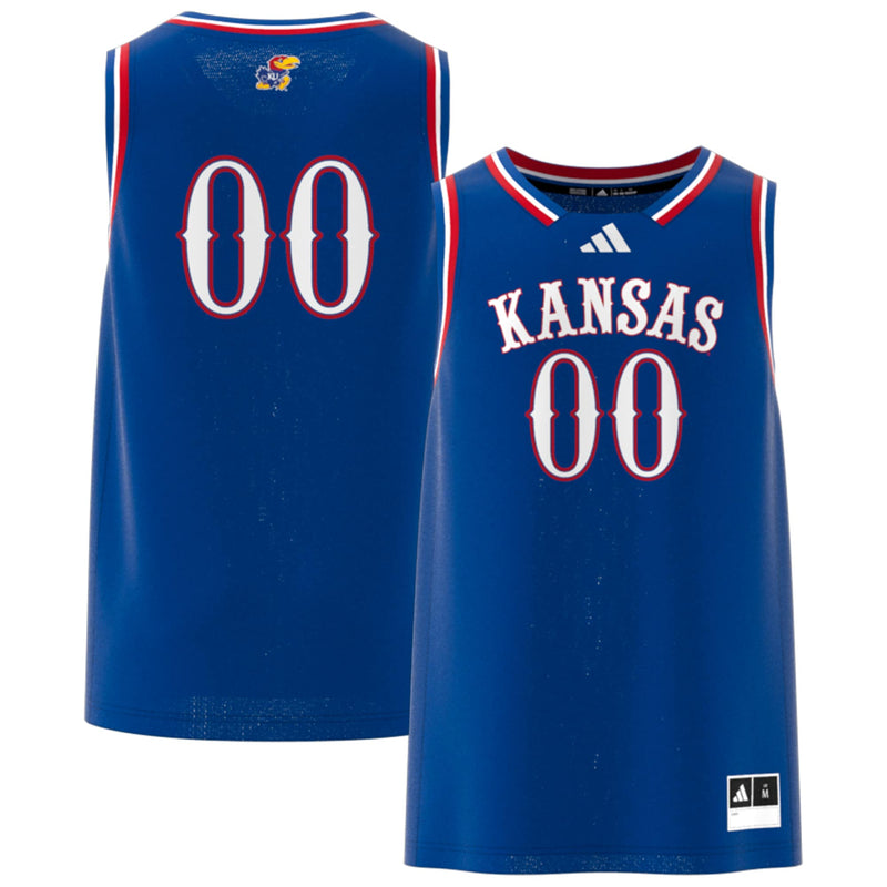 Kansas Jayhawks Basketball Jersey, Royal Swingman Sportswear Jersey Shirt, Sleeveless Athletic Tank Jersey, Casual Gift for Men