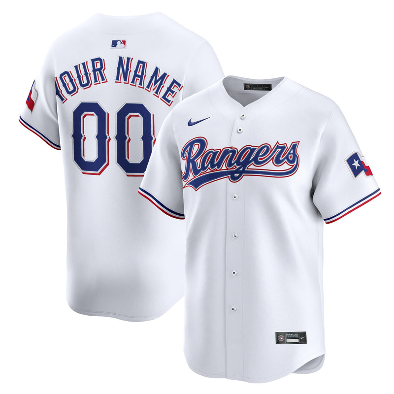 Texas Rangers Baseball Jersey, White Sportswear Jersey Shirt, Lightweight Breathable Athletic Jersey, Casual Gift for Men, Style 202644568