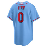 Masyn Winn St. Louis Cardinals Baseball Jersey, Blue Sportswear Jersey Shirt, Lightweight Breathable Athletic Jersey, Casual Gift for Men