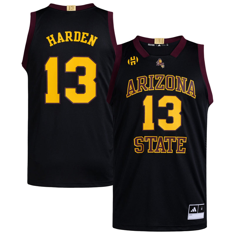 Arizona State Sun Devils Basketball Jersey, Black Sportswear Jersey Shirt, Sleeveless Athletic Tank Jersey, Casual Gift for Men, Style 203162793