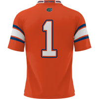Florida Gators Football Jersey, Orange Sportswear Jersey Shirt, Lightweight Breathable Athletic Jersey, Casual Gift for Men, Style 200425279
