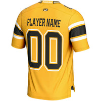 Missouri Tigers Football Jersey, Gold Sportswear Jersey Shirt, Lightweight Breathable Athletic Jersey, Casual Gift for Men, Style 5233524