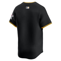 Pittsburgh Pirates Baseball Jersey, Black Limited Alternate Sportswear Jersey Shirt, Lightweight Breathable Athletic Jersey, Casual Gift for Men