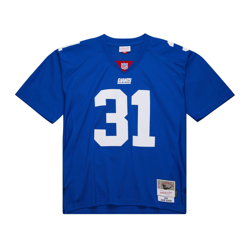 Jason Sehorn New York Giants Football Jersey, Royal Replica Sportswear Jersey Shirt, Lightweight Breathable Athletic Jersey, Casual Gift for Men