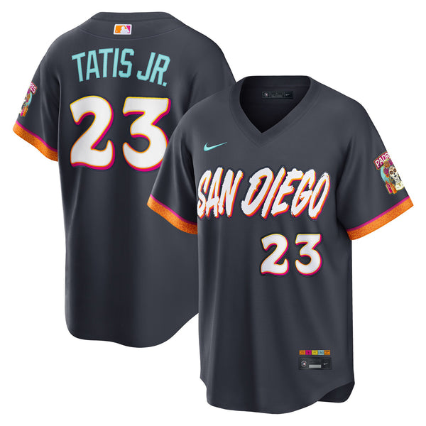 San Diego Padres Fernando Tatis Jr. Obsidian 2026 City Connect Stadium Jersey