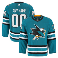 San Jose Sharks Hockey Jersey, Teal Authentic Sportswear Jersey Shirt, Long Sleeve Hockey Sweater Jersey, Casual Gift for Men, Style 202056773