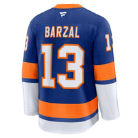 Mathew Barzal New York Islanders Hockey Jersey, Royal Premium Sportswear Jersey Shirt, Long Sleeve Hockey Sweater Jersey, Casual Gift for Men