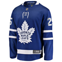 Brandon Carlo Toronto Maple Leafs Hockey Jersey, Blue Breakaway Sportswear Jersey Shirt, Long Sleeve Hockey Sweater Jersey, Casual Gift for Men