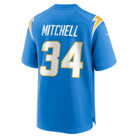 Keaton Mitchell Los Angeles Chargers Football Jersey, Sportswear Jersey Shirt, Lightweight Breathable Athletic Jersey, Casual Gift for Men