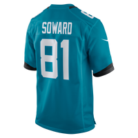 R. Jay Soward Jacksonville Jaguars Football Jersey, Teal Sportswear Jersey Shirt, Lightweight Breathable Athletic Jersey, Casual Gift for Men