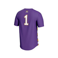 ECU Pirates Soccer Jersey, Purple Fashion Lightweight Sportswear Jersey Shirt, Lightweight Breathable Athletic Jersey, Casual Gift for Men