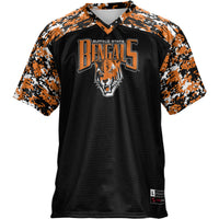 Buffalo State Bengals Football Jersey, Black Sportswear Jersey Shirt, Lightweight Breathable Athletic Jersey, Casual Gift for Men