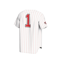 Louisiana Ragin' Cajuns Lightweight Baseball Jersey, White Sportswear Jersey Shirt, Lightweight Breathable Athletic Jersey, Casual Gift for Men