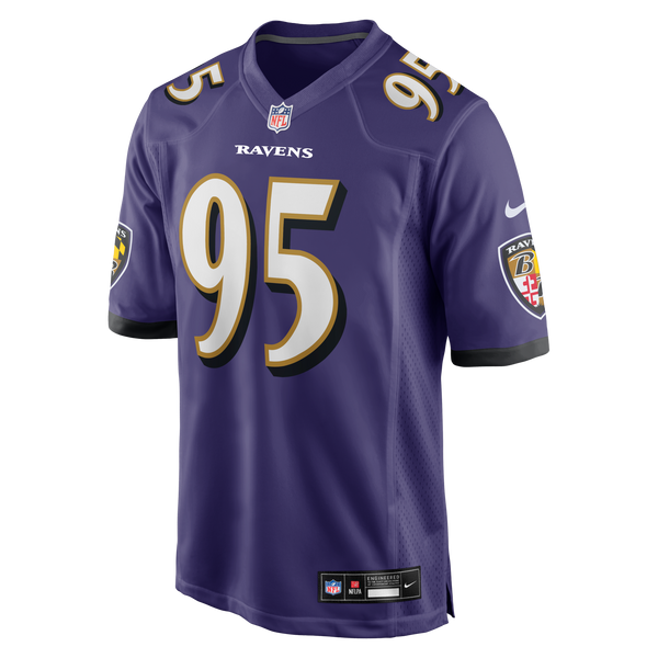 Baltimore Ravens Tavius Robinson Purple Team Game Jersey