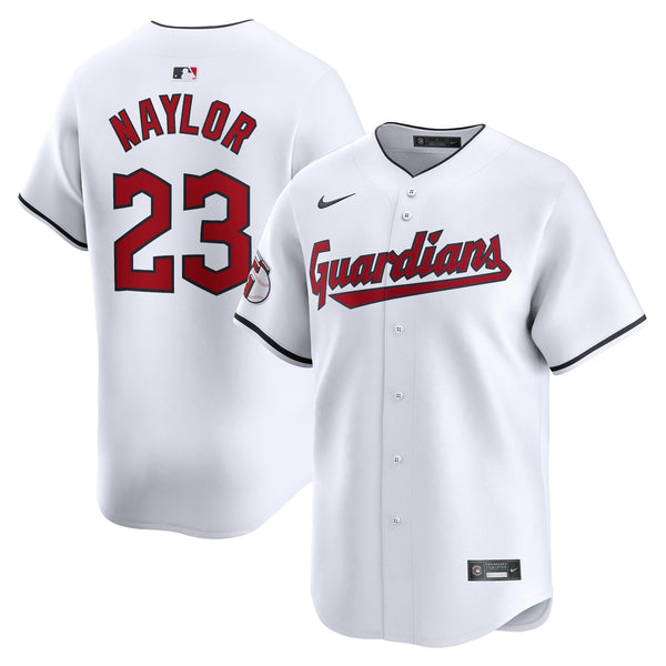 Cleveland Guardians Bo Naylor White Home Limited Player Jersey
