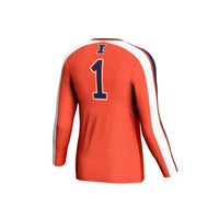 Illinois Fighting Illini Volleyball Jersey, Sportswear Jersey Shirt, Lightweight Athletic Jersey, Casual Gift for Men, Style 203153786