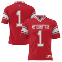 Western Kentucky Hilltoppers Football Jersey, Sportswear Jersey Shirt, Lightweight Athletic Jersey, Casual Gift for Men, Style 5234362