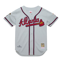 Greg Maddux Atlanta Braves Baseball Jersey, Gray Authentic Sportswear Jersey Shirt, Lightweight Breathable Athletic Jersey, Casual Gift for Men