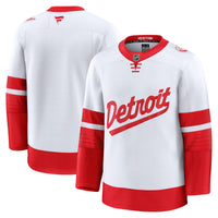 Detroit Red Wings Hockey Jersey, White Premium Sportswear Jersey Shirt, Long Sleeve Hockey Sweater Jersey, Casual Gift for Men