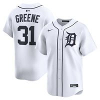 Riley Greene Detroit Tigers Baseball Jersey, White Limited Sportswear Jersey Shirt, Lightweight Breathable Athletic Jersey, Casual Gift for Men