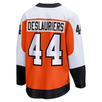 Nicolas Deslauriers Philadelphia Flyers Hockey Jersey, Orange Sportswear Jersey Shirt, Long Sleeve Hockey Sweater Jersey, Casual Gift for Men