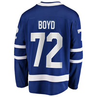 Travis Boyd Toronto Maple Leafs Hockey Jersey, Blue Breakaway Sportswear Jersey Shirt, Long Sleeve Hockey Sweater Jersey, Casual Gift for Men